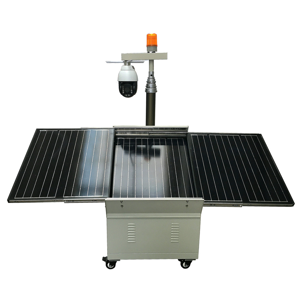 WSP-3000 Solar Mobile 4G CCTV Surveillance System